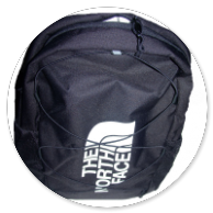 ZAINO NERO CON STAMPA  LOGO
