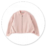 CARDIGAN ROSA IN SCUBA 