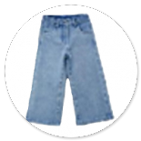 JEANS LARGO CON SWAROVSKI 