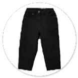 JEANS NERO BALLON 