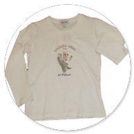 TSHIRT MARRONE CON GATTO