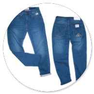 JEANS IN FELPA 