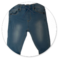 JEANS TUTTO ELASTICO SCURO 