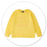 TSHIRT GIALLA CON SCRITTE 