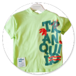 TSHIRT VERDE CON SCRITTE 