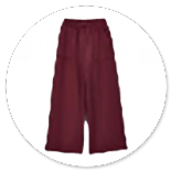 PANTALONE IN FELPA SOFT BORDEAUX 