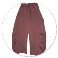 PANTALONE IN SCUBA BALLON TUTTO ELASTICO TESTA DI MORO 