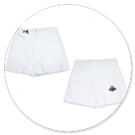 SHORT JEANS BIANCO 