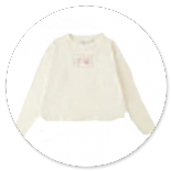 TSHIRT BEIGE CON SCRITTA ROSA 