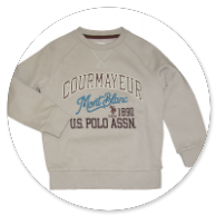 FELPA BEIGE SCRITTE MARRONI 