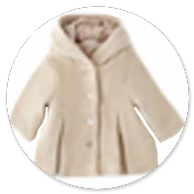 CAPPOTTO EFFETTO MAGLIA CON CAPPUCCIO SABBIA 