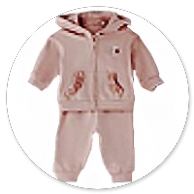 COMPLETO IN FELPA ROSA LIGHT 