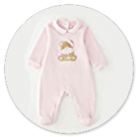 TUTINA CINIGLIA ROSA CON ORSETTO 