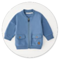 CARDIGAN IN FELPA AVION 