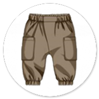 PANTALONE IN FUSTAGNO TORTORA 